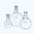 山顶松 单口圆底烧瓶 标准磨砂口耐高温球形实验室耗材 反应瓶 蒸馏瓶  5ml*19 