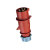 曼奈柯斯MENNEKES 工业防水插头插座航空插头插座连接器三相电公母对接 5芯大电流连接器 32A 400V  typ4
