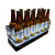 发光冰桶12支装啤酒桶酒吧LED充电24支鸡尾酒槽KTV大号苏打酒香槟 明黄色 加厚PC船型 白光