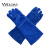 威特仕/WELDAS 10-2054 电焊长袖筒焊接耐磨焊工手套 长46cm 彩蓝色 1对装