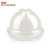 惠象 ABS V型带透气孔安全帽 白色 防夹旋钮定制款 D-2021-A3-白(定制)