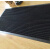 双条纹除尘地垫地毯办公室家用入户进门口厨房浴室防滑垫PVC 双条纹黑色 4060cm四周黑边