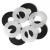 白色硅胶垫片螺丝防水垫圈圆形耐高温密封件减震黑色橡胶丁腈平垫 1.5寸硅胶白垫(31.5*46*3.3 默认