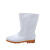 厂卫生靴白色雨鞋高筒大码白水鞋防油耐酸碱防滑雨靴防水胶鞋 低筒28厘米 加厚牛筋底 36 标准码