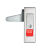 恒珠柜锁MS603平面锁电柜门锁配电箱锁配电柜门锁配电柜按钮锁 MS603-2A-1R喷沙镀铬