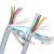 嘉博森高柔性拖链屏蔽线TRVVP2 3 4 5芯0.3 0.5 0.75 1.5平方耐弯折电缆 高柔屏蔽线 TRVVP 2X0.3(1米)