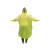 百舸 一次性雨衣成人防汛透明连体徒步男女便携户外雨披简易防护雨衣服颜色随机发 30件