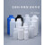 水溶肥样品瓶密封塑料瓶化工分装试剂瓶子空瓶500/1000ML1L毫升斤 黑色 1000ml加厚款带刻度-配垫片