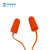 Raxwell泡棉专业降噪耳塞 SNR38dB 带线独立装橘色 100副/盒 RW7205
