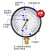 上海精密压力表YB-150AYB-150B高精度真空表0.4级   0.25级 YB-150A 0-0.25MPa 0.4级