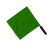 钢米  田径比赛裁判发令交通指挥巡边信号不锈钢专用旗 绿色 32*37*46cm 面 1420182