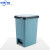 脚踏式垃圾桶卫生间创意带盖垃圾筒客厅厨房带按压桶8 雅典棕