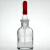华一 白滴瓶 透明/玻璃滴瓶 试剂瓶 60ml透明