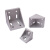 宽选工品 铝角码铝型材连接件20/30/40 工业铝角件铝型材配件含螺丝 4545(套装)