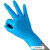 一次性食PC100只分指手套复合丁腈加厚防护TPE洗碗烘培乳胶 蓝色复合丁腈20只体验袋装 加厚 S