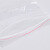 联嘉 PE透明自封袋加厚塑料袋密封袋塑料袋 宽6cmx长8cm×厚7丝 红边 1包（100个）