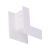 联塑（LESSO）槽内角PVC线槽配件白色 50×25