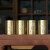 弥瑞茶叶罐纯黄铜便携梅兰竹菊储物密封罐创意高档手工储存醒茶罐 （竹）茶叶罐 8x4.8cm