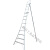 ONEVAN铝合金梯子园林三脚梯园艺果树折叠梯带扶手超轻多功能 GSU-240八步高2.7米