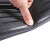 品之德 绝缘垫10kv高压橡胶板 配电室绝缘地毯防电橡胶板地垫绝缘胶垫 黑色条纹1米*10米*5mm厚