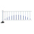 锦安行 JCH-M02-600 立柱 配件 城市道路护栏公路锌钢护栏围栏防撞活动护栏 护栏立柱(立柱+底座)