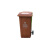 舒弗 分类带轮塑料垃圾桶翻盖 环卫物业小区垃圾桶 详情联系客服 100L带轮（湿垃圾/棕色）