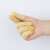赛拓（SANTO）乳胶手指套 加厚耐磨防滑手劳保指套 一次性无尘电子工业防护指套 米黄色 100只装 2021