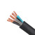 佳雁 国标铜丝软电缆 YC 3*25平方重型橡套线 户外耐磨电源线 1米