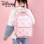 迪士尼（Disney）新款库洛米美乐蒂儿童双肩背包一二三年级女孩百搭多层耐脏防泼水 粉色美乐蒂 赠兔子挂坠