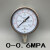 上海天湖Y-100BF不锈钢压力表真空表气压水压0-0.6 1 1.6 2.5MPA 006MPA