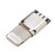 Type-c手机PD快充芯片USB插头C94协议89适用苹果华为小米数据线 Lightning外壳-铜珍珠镍