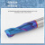 65度钨钢铣刀2刃键槽纳米蓝涂层硬质合金铣刀CNC不锈钢用数控刀具 1.5*4.5*4D*50L