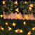 京云灿太阳能灯串闪烁彩灯户外防水花园景观庭院装饰气泡球水滴led彩灯蜜蜂-7米50灯