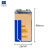 9V电池6F22方形烟雾报警器话筒万用表九伏麦克风遥控器座扣盒 9V 一字型(5条)