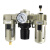 气源处理过滤器三联件AC2000/3000/4000-02-0304油水分离器调压阀 AC2000-02D自动排水