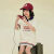 悦碧泉儿童夏季套装新款韩版男孩女孩洋气夏季两件套小女孩网红时髦童装 女童套装-米白色 120cm(建议身高105-115)