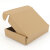 赫思迪格 飞机盒包装盒 快递瓦楞纸盒子 270*165*50mm(3层加硬kk)10个 HGJ-1074