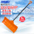 海斯迪克 除雪铲 加厚塑料推雪板 扫雪锹 清洁除雪工具 橘色 铁杆 5把 HKCX-220
