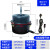 工业排气扇电机厨房卫生间换气扇电机马达排风扇配件220V 14寸方排电机+带(插头线+开关1
