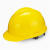 套在安全帽上的工地施工遮阳套防晒帽子夏季透气板折叠帽檐罩通用 安全帽 黄色