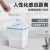 舒蔻（Supercloud）感应智能垃圾桶智能带盖自动感应厕所垃圾桶大号环卫 15L珊瑚粉