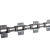兆安德 双节距输送弯板链条 C2080小滚子双侧单孔/1.5米 