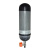 宝亚安全 KHF-30C 空气呼吸器/6.8L碳纤维气瓶(3C桔阀) 银黑色 