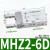 气动手指气缸HFZ6/mhz2-16d/MHZL2-10D/20/25/32小型平行气爪 MHZ26D