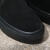 VANS男女同款休闲鞋低帮套脚经典运动板鞋 舒适一脚蹬 懒人鞋 黑色4336067 Black/Black 10.0M/11.5W=43码
