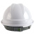 新越昌晖V型安全帽透气 ABS高强度工地工程建筑施工防砸抗冲击劳保头盔安全帽 白色 XY-LF06