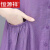 恒源祥气质百搭衬衫女2024年春夏季新款薄款外套休闲衬衫中长款风衣 紫色 XL 95-110斤