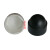 定制M12膨胀螺丝盖帽螺母防护套螺母塑胶塑胶防尘防锈螺帽保护帽 M12*18*23/红色(20个)