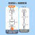 AIMOS 网线分线器一分二同时上网千兆转接头一拖二网络分流器分配器RJ45 千兆速率 -sz发【带一条网线】