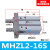 气动手指气缸HFZ/MHZ2-10d16d20d25d32d140d2dn平行开闭气爪 MHZL2-16S (常开)